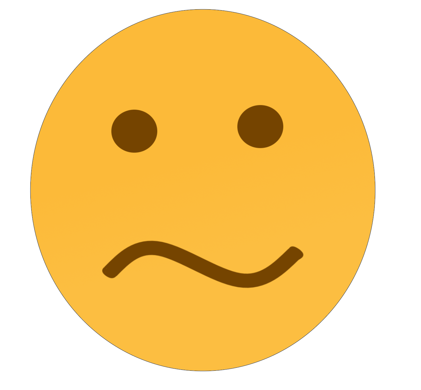 Miscellaneous Yellow Face Emoji PNG