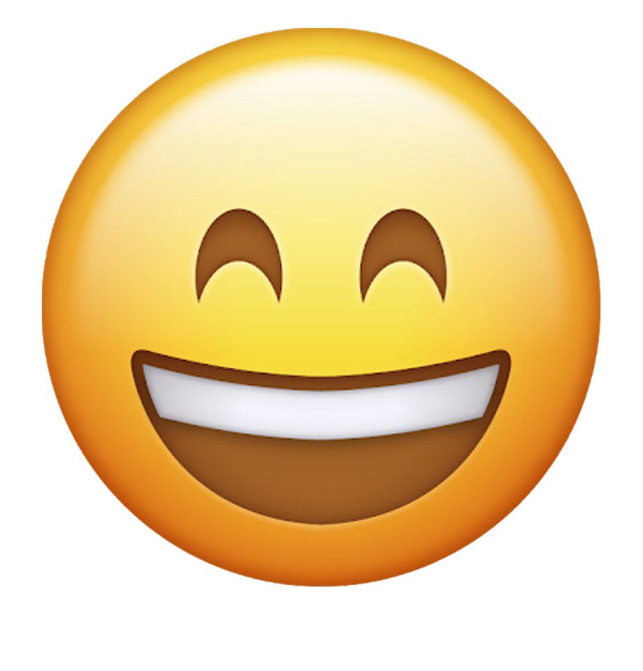 Yellow Laughing Miscellaneous Emoji PNG