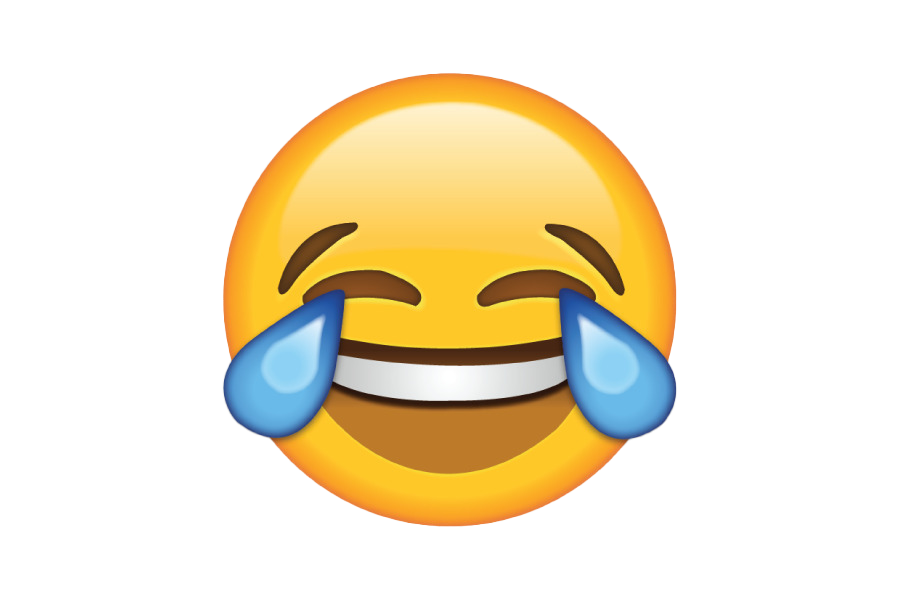 Laughing Emoji File Miscellaneous Yellow PNG