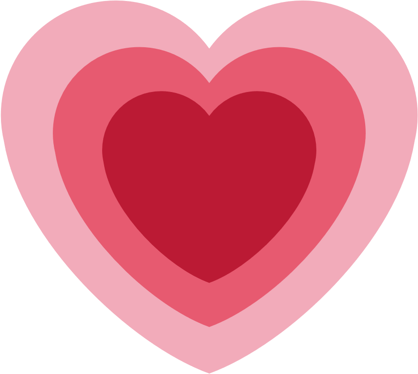 Emoji Miscellaneous Pink Heart PNG