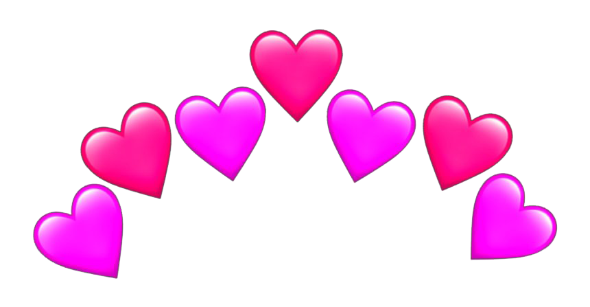 Pink Heart Emoji Miscellaneous PNG