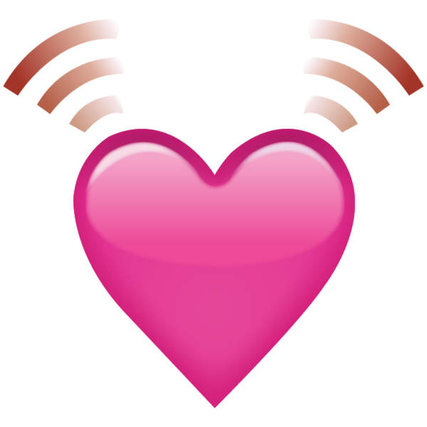 Heart Emoji Miscellaneous Pink PNG