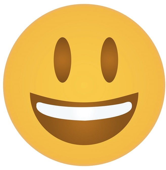 Happy Emoji Face Miscellaneous PNG