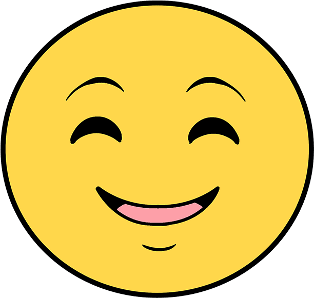Happy Emoji Face Miscellaneous PNG
