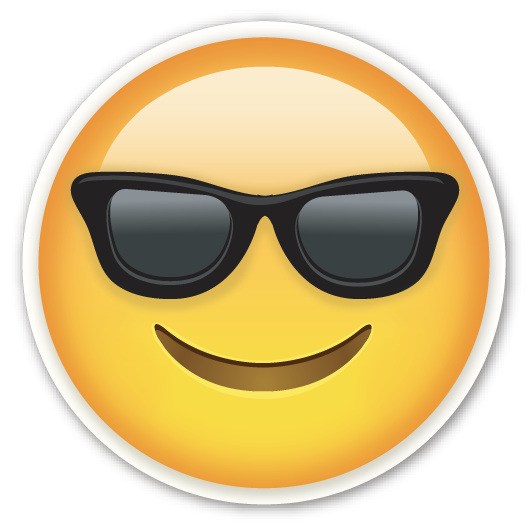 With Sunrise Emoji Sunglasses Face PNG