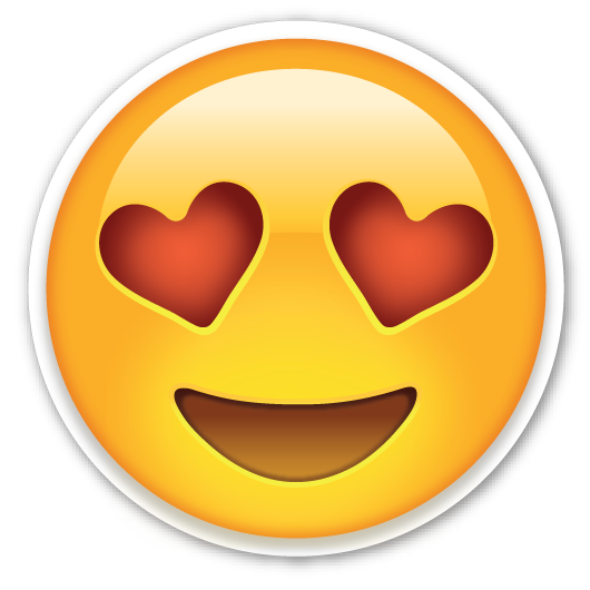 Emoticon Icon Hearts Eyes Smiley PNG