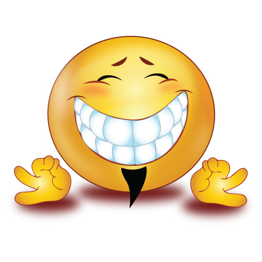 Laughter Yellow Emoji Human Sticker PNG