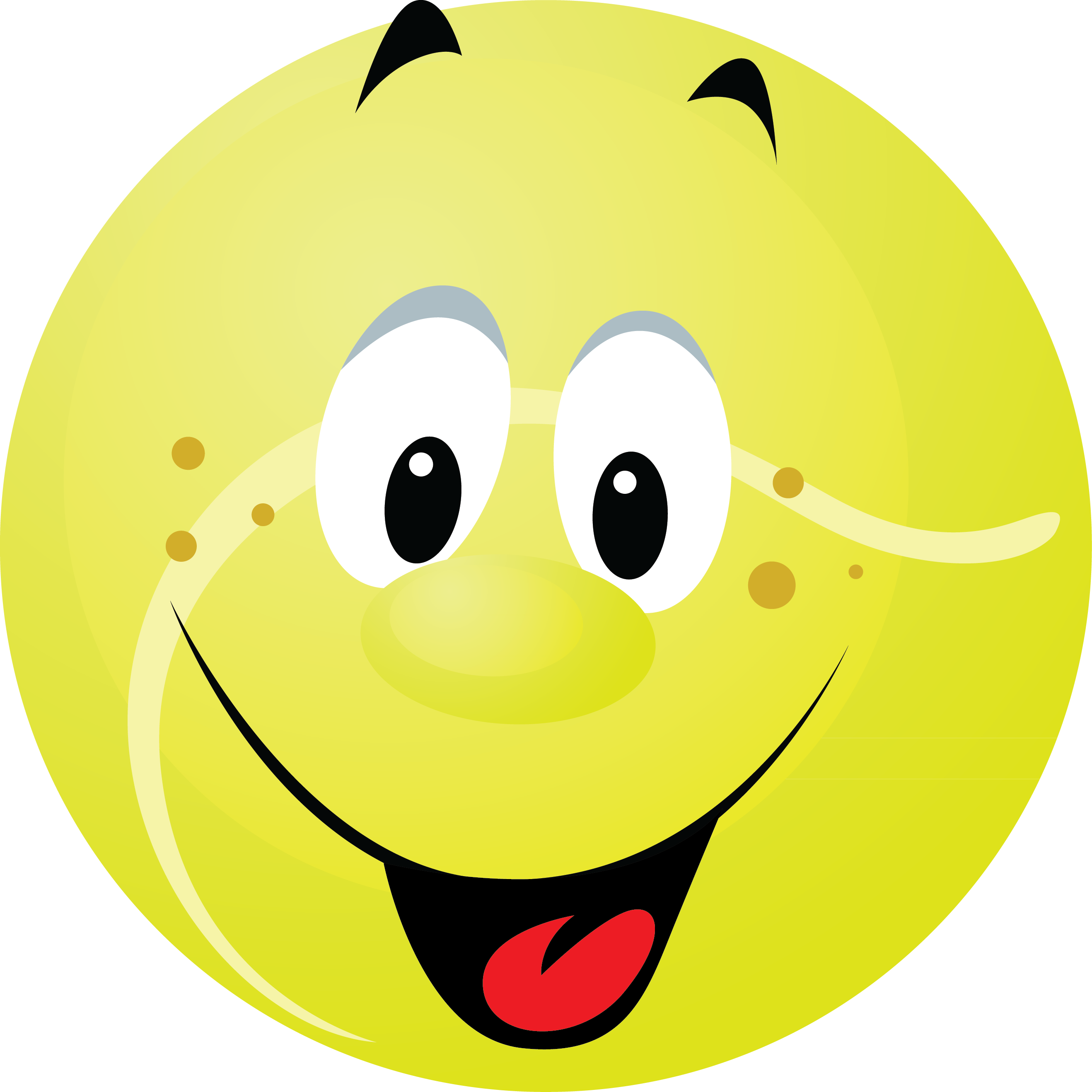 Text Smiley Emoticon Yellow Face PNG