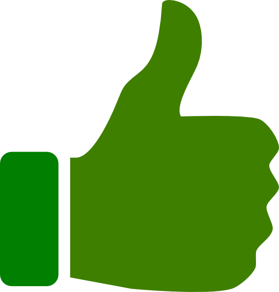 Green Symbol Emoji Thumbs Finger PNG