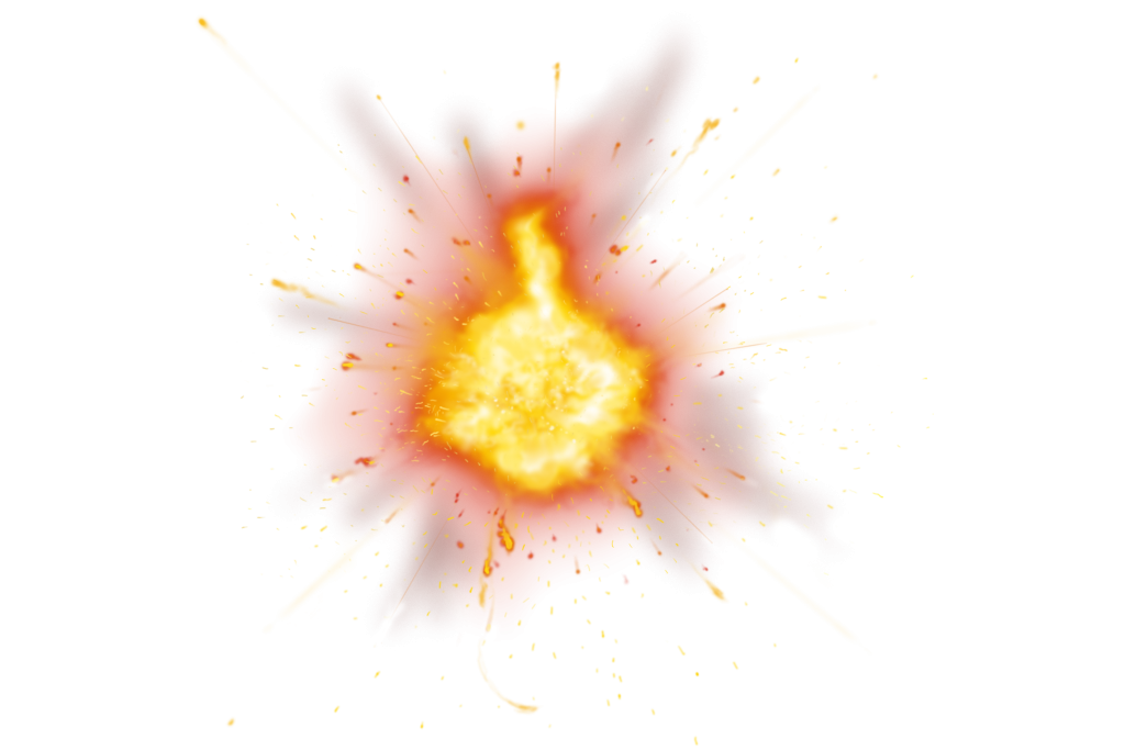 Crash Fireball Detonation Bang Explosion PNG