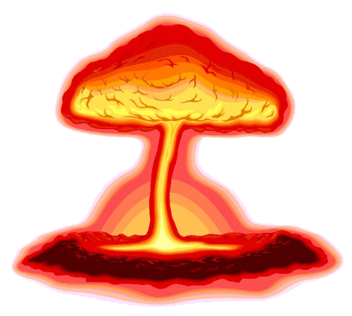 Explosion Combustion Attack Atomic Bomb PNG
