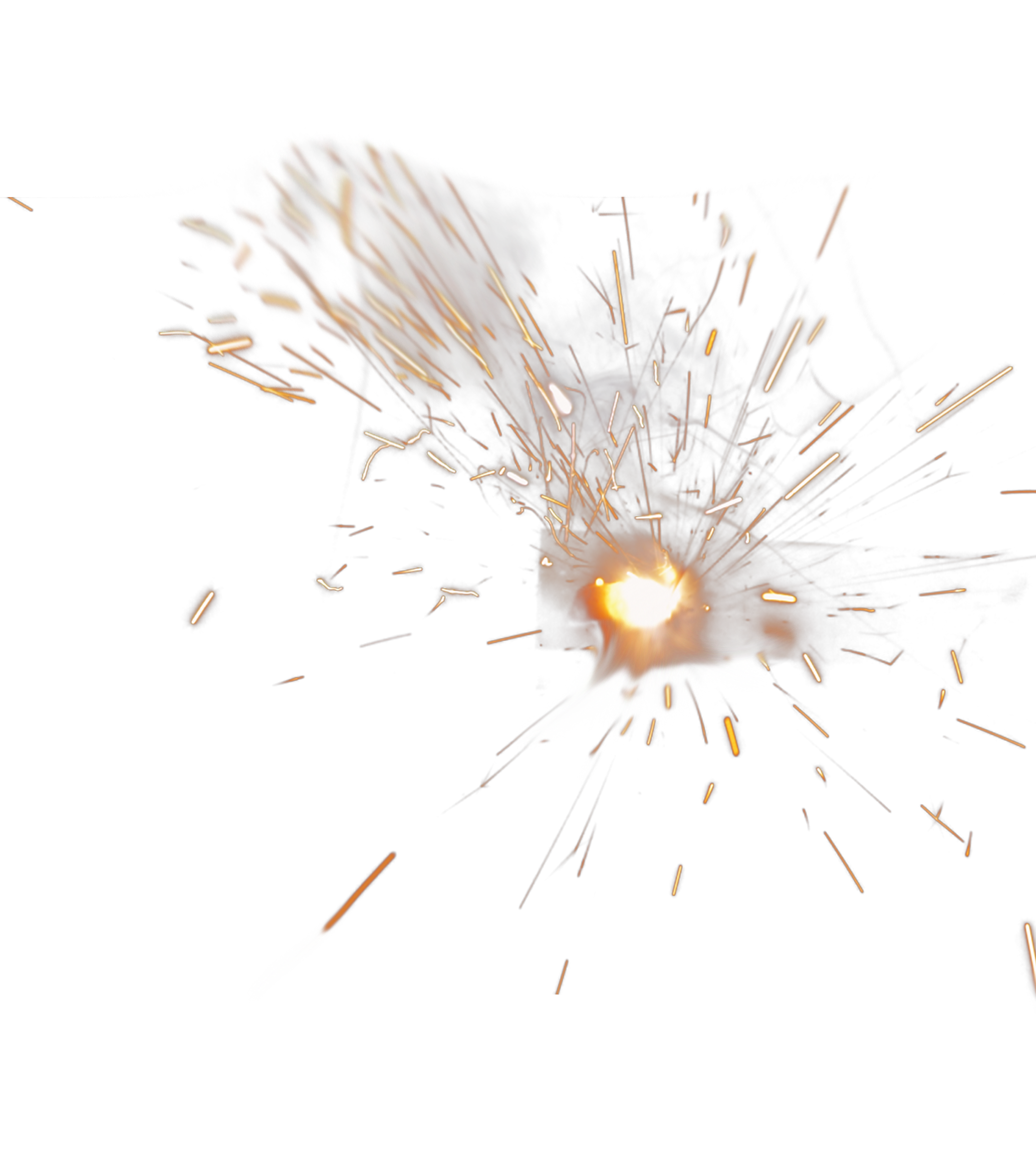 Sparks Designer Surge Exploding Attack PNG