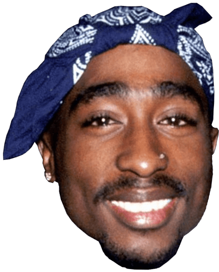 City Confronting Tupac Overlook Birthday PNG