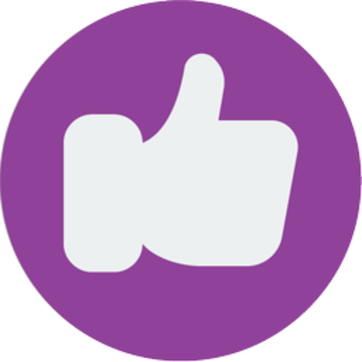 Symbol Facebook Computer Like Violet PNG