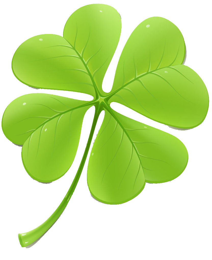 Icon Clover Twitter Luck Plant PNG