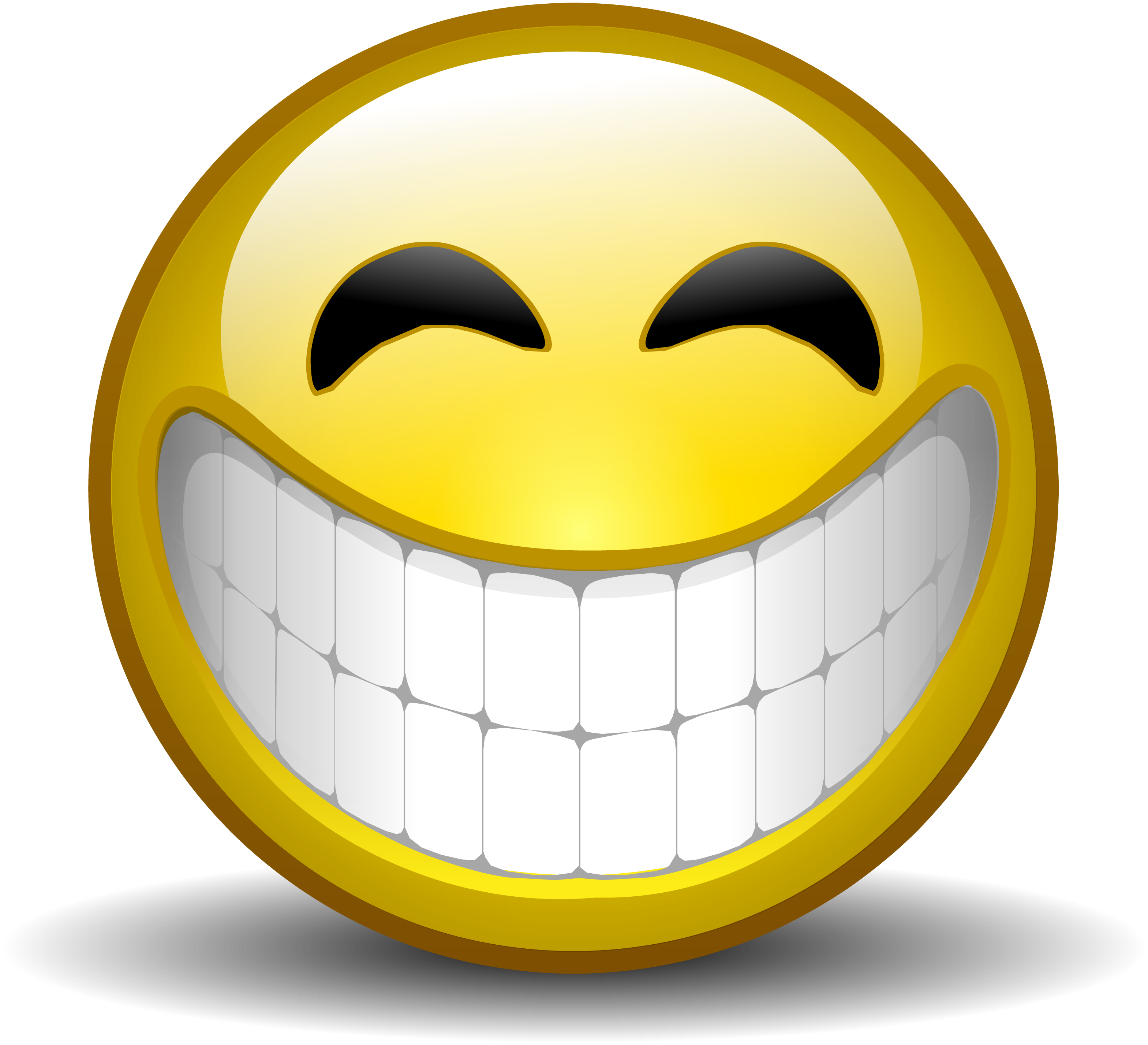 Icon Emoji Happiness Depositphotos Yellow PNG