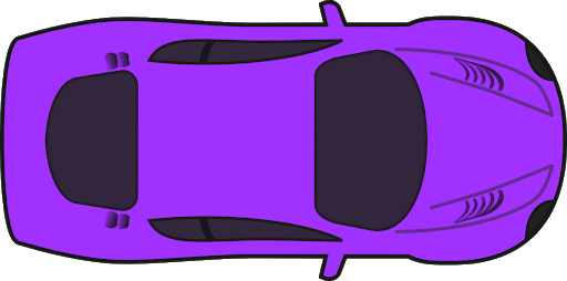 Ferrari Top Purple Cars View PNG
