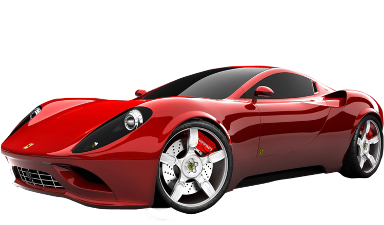 Ferrari Cars Red PNG