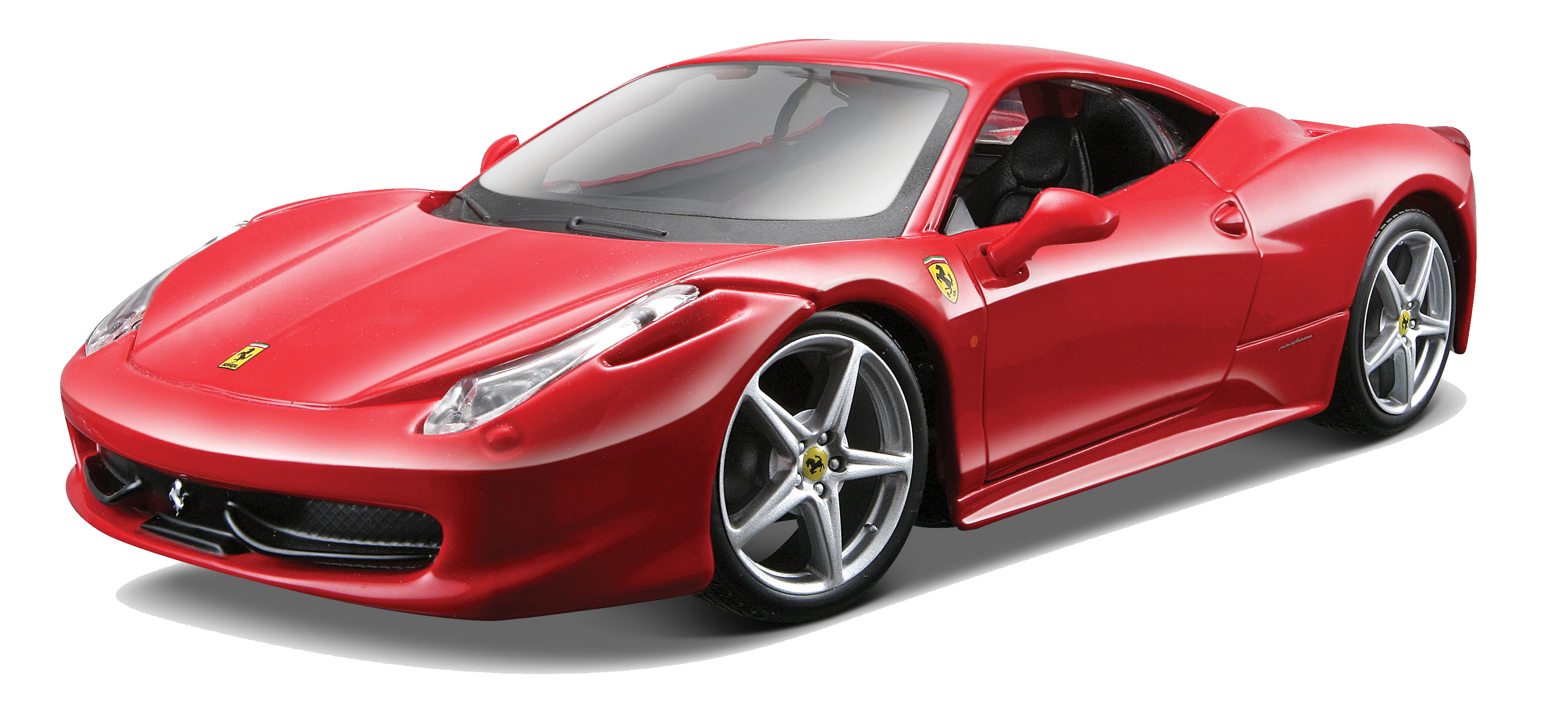 Side View Cars Ferrari Red PNG