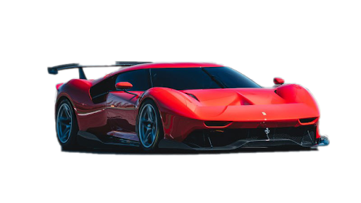 Superfast Ferrari Cars Red PNG