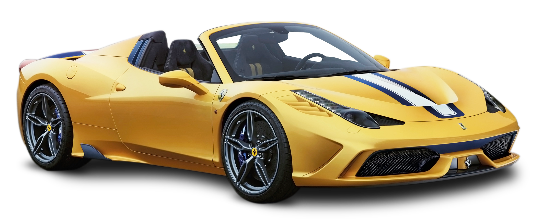 Ferrari Yellow Wolf Cars PNG