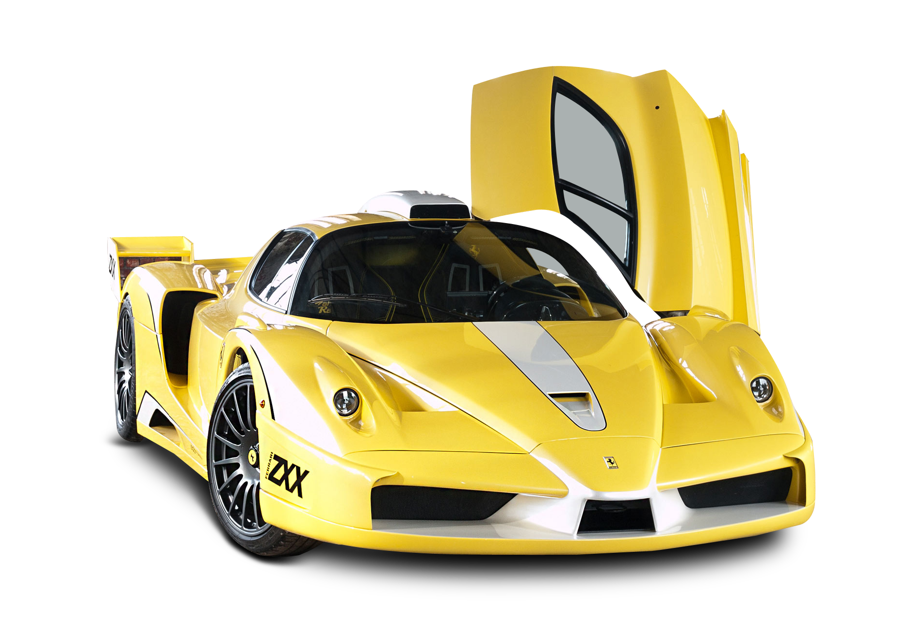 Wolf Ferrari Yellow Cars File PNG