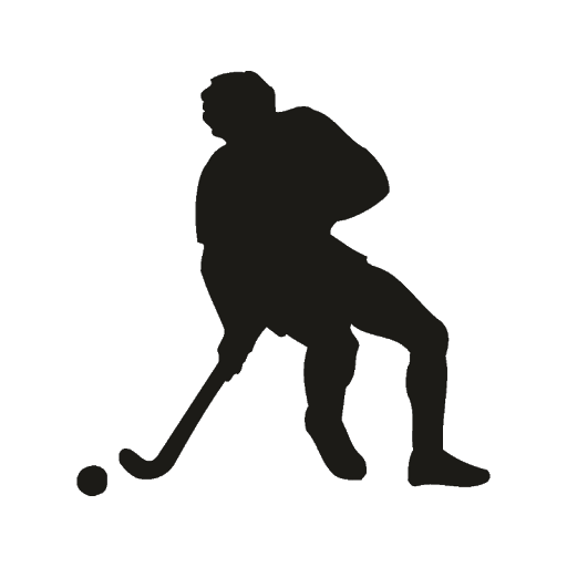 Quality Hockey Puck Rugby Silhouette PNG