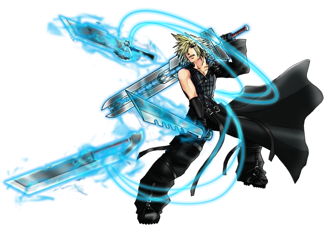 Gravy Games Cloud Strife Illusion PNG