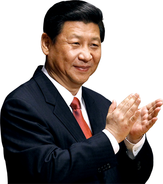 Out Jinping Business Businessperson Speaking PNG