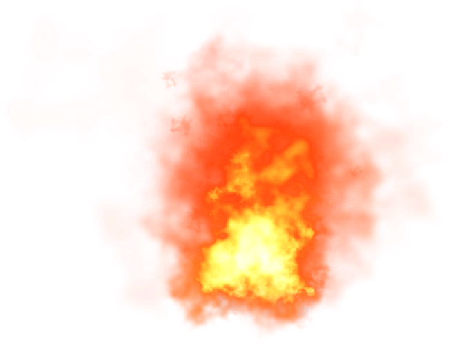 Fire Life Burn Blue Rest PNG