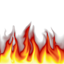 Ablaze Inferno Hot Kindle Red PNG