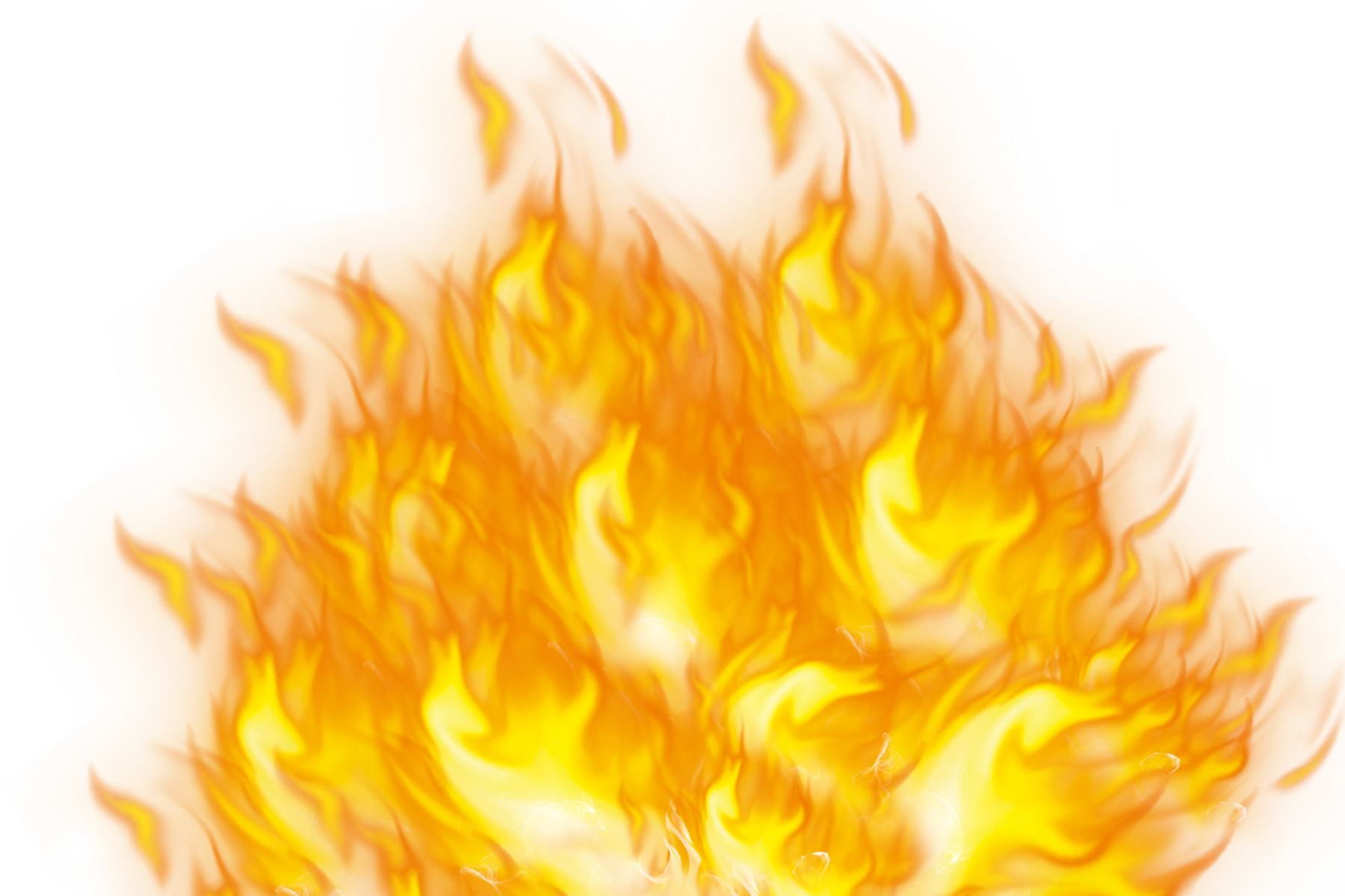 Flame Orange Rocket High Petal PNG