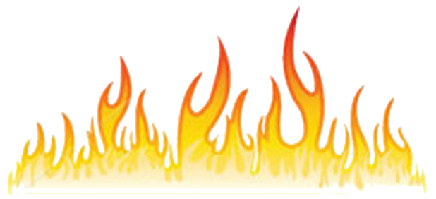 Summer Weather Red Fire Flames PNG