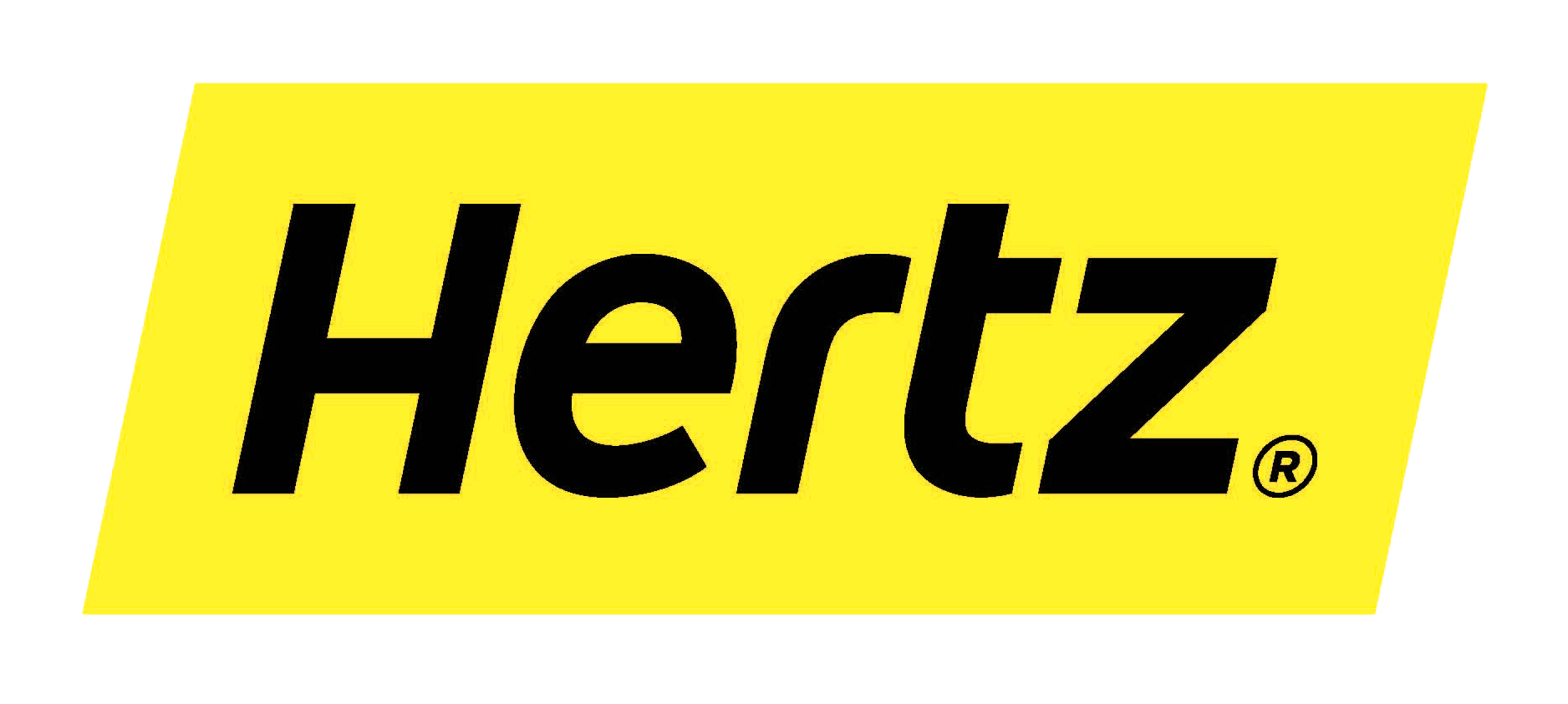 Text Car Yellow Hertz Renting PNG
