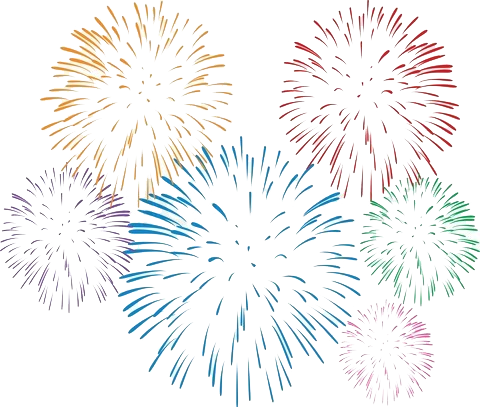Decorations Pyrotechnics Fireworks Gifts Firefly PNG