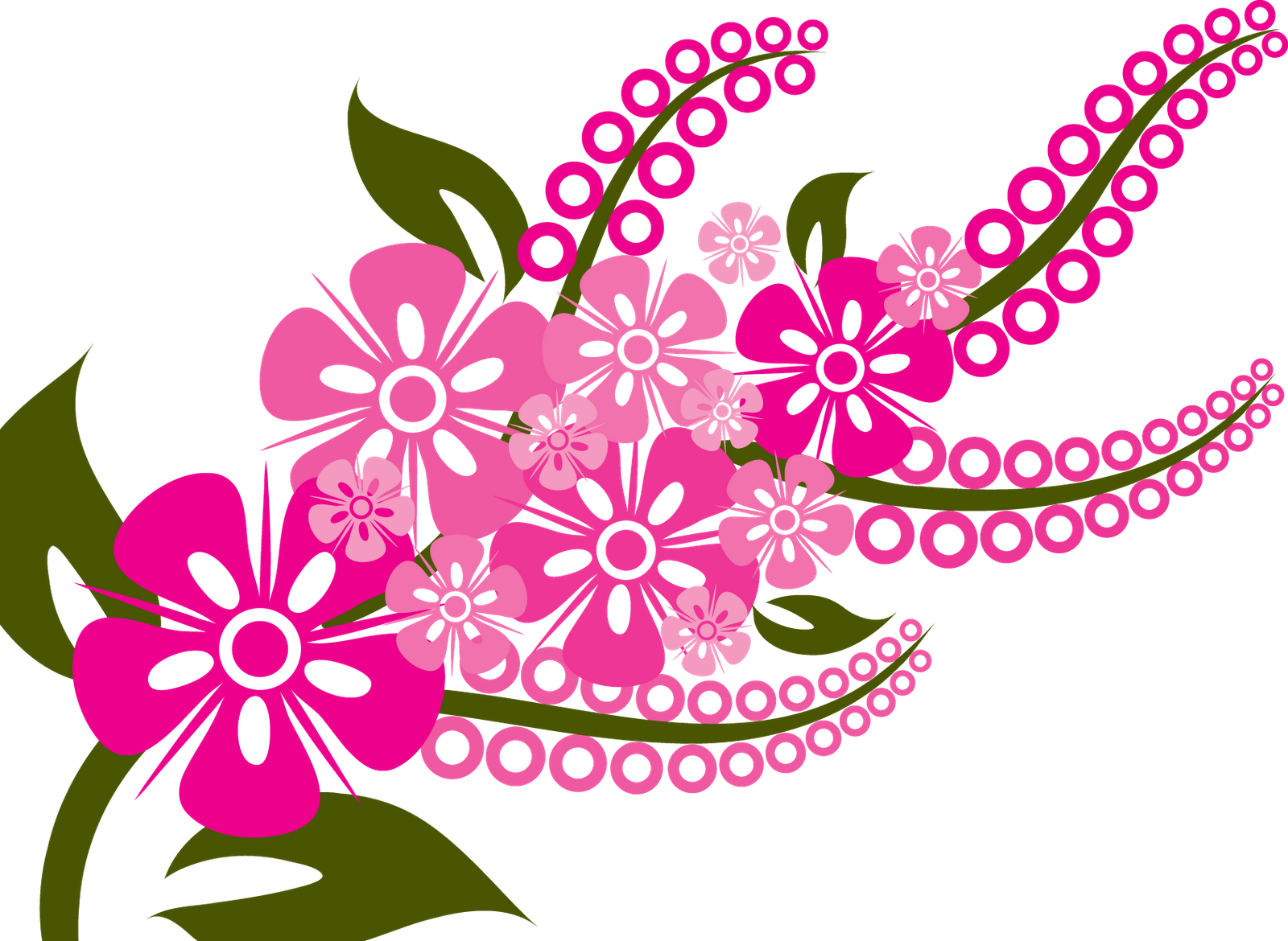 Iris Inflorescence Pink Ornament Flora PNG