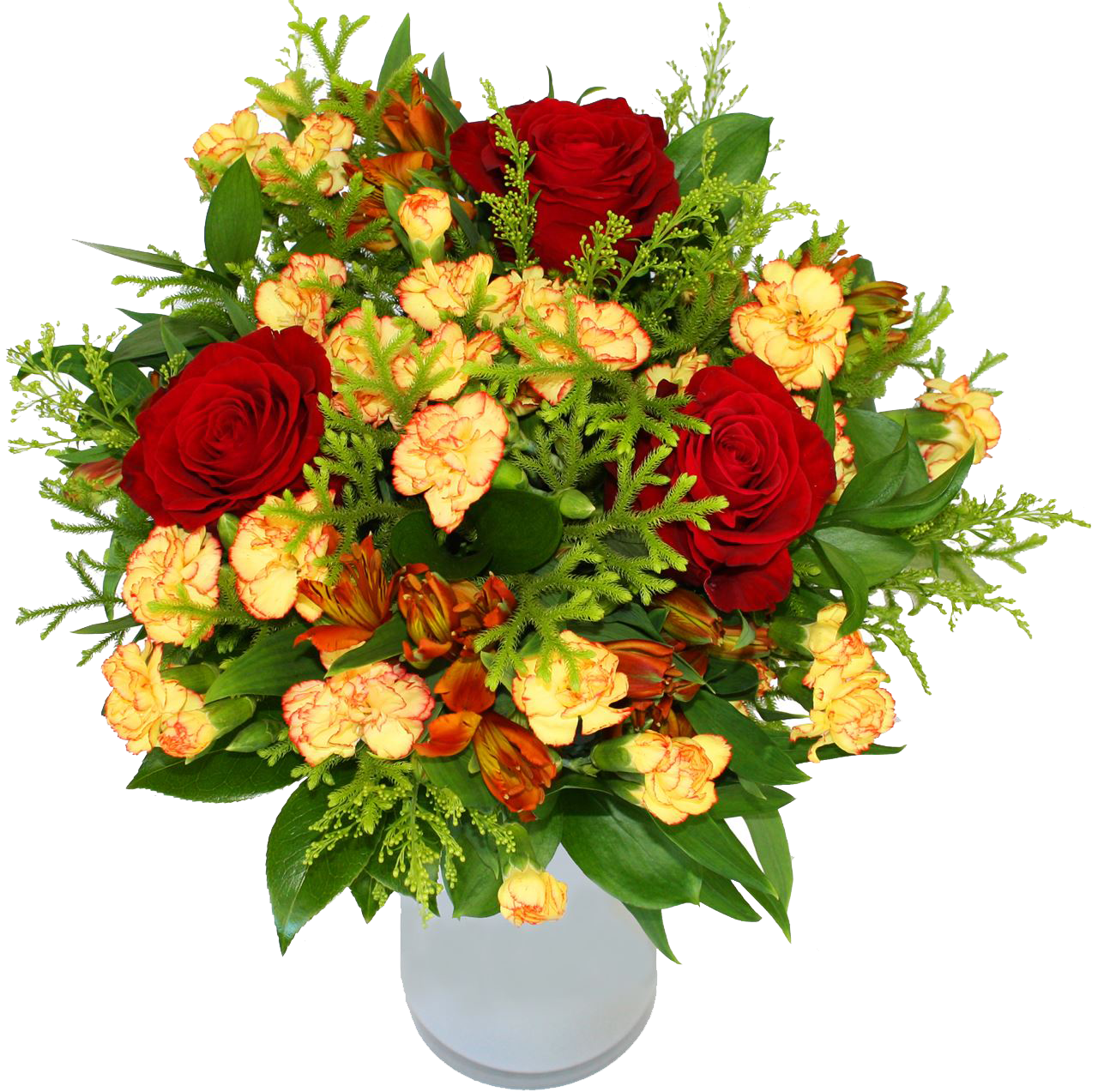 Flush Marigolds Flowers Backgrounds Bouquet PNG