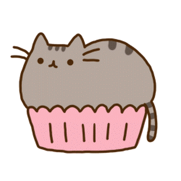 Cupcake Snout Diet Pusheen Animation PNG