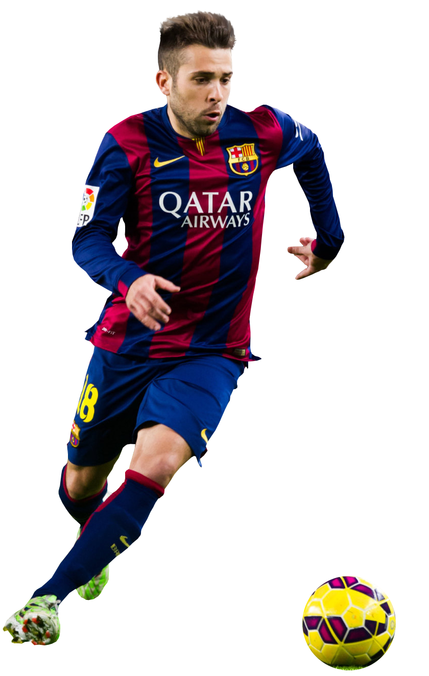 Alba Barcelona Players Soccer Sportswear PNG