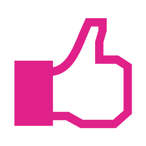 Like Button Magenta Sovereign Computer PNG