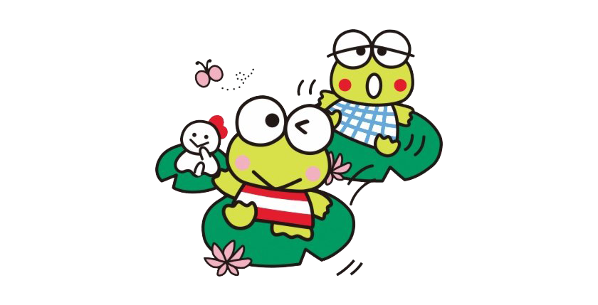 Sparrow Keroppi Turtle French Frog PNG