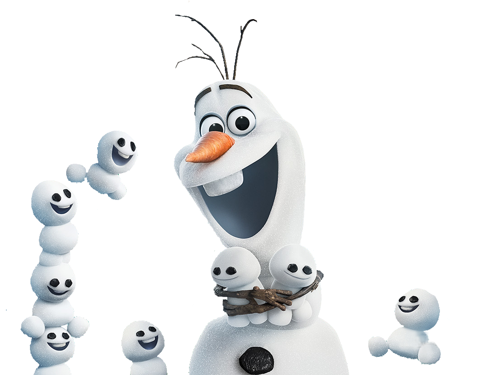 Fixed Video Animation Frozen Olaf PNG