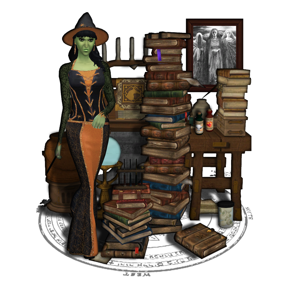 Settees Witchcraft Sims Supernatural Furniture PNG