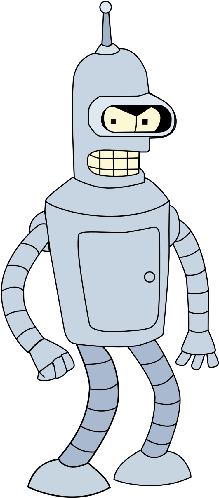 Robot Cartoon Bender PNG