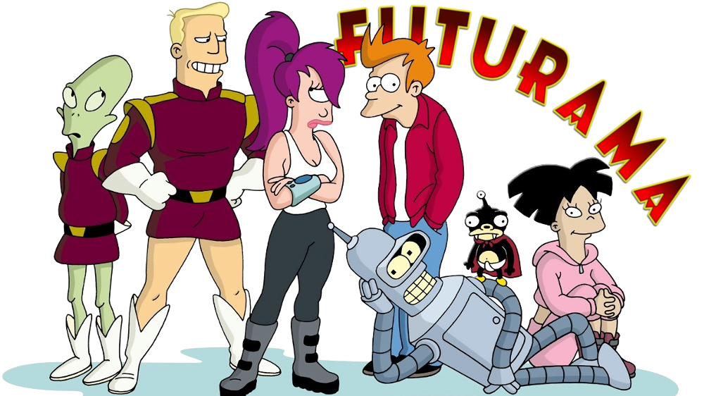 Futurama Logo Cartoon PNG