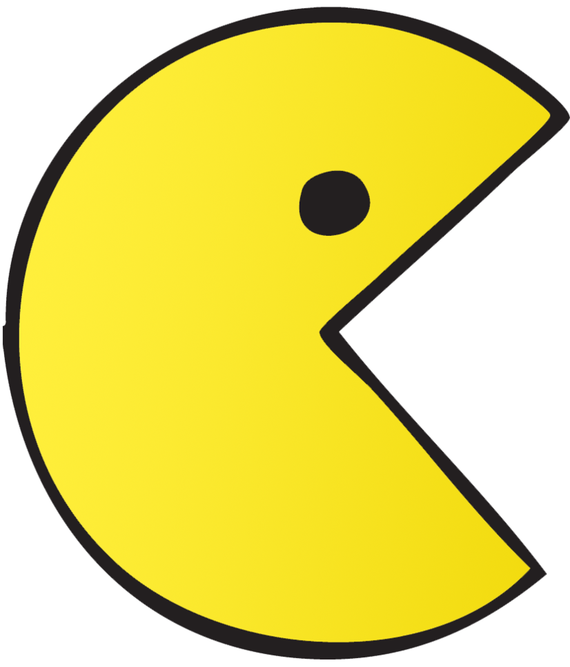 Sticker Angle Pacman Area Smiley PNG