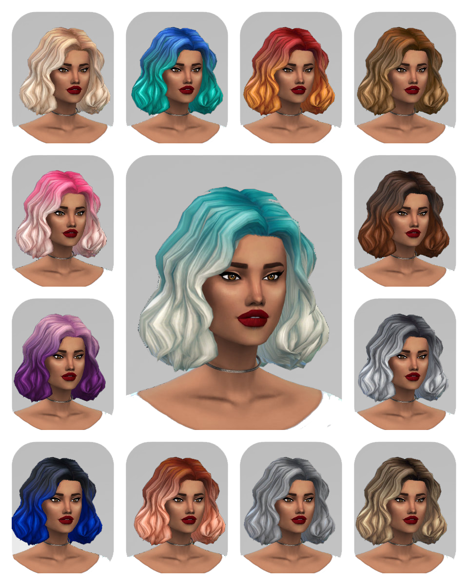 Wig Sims Maxis Game Vampires PNG