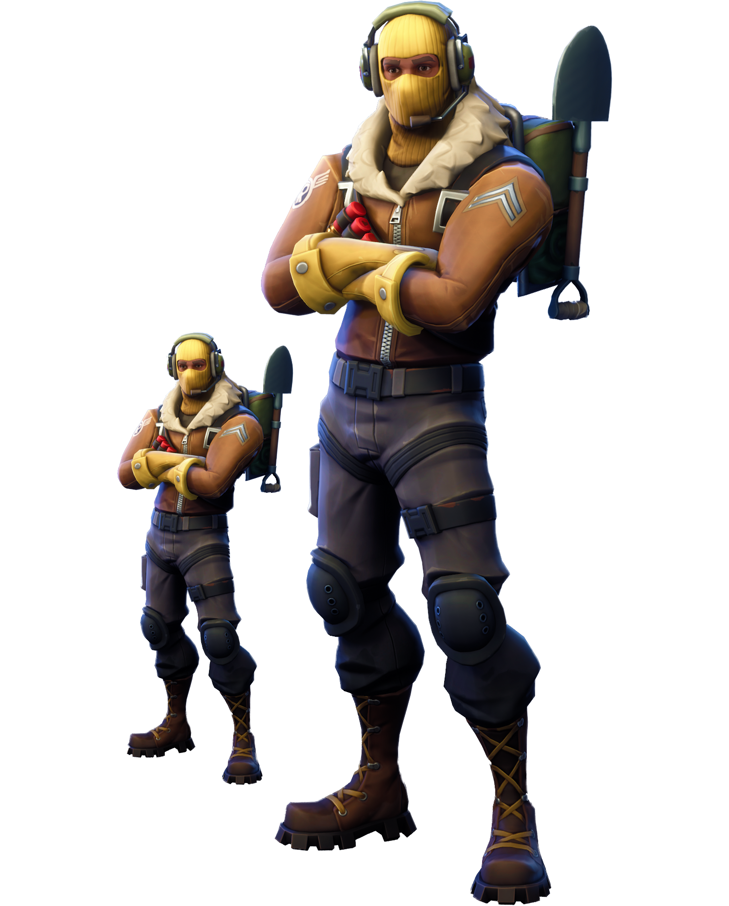 Battle Figurine Game Fortnite Playground PNG