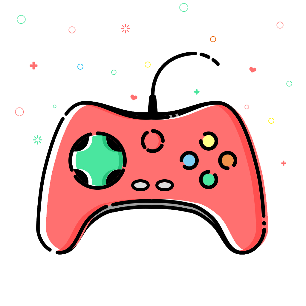 Joystick Xbox Pink Gamepad Video PNG