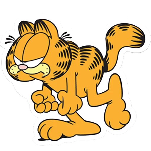 Quality Cartoon High Snider Garfield PNG
